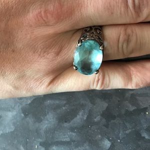Silpada Jewelry - Silpada sterling silver and blue topaz ring size 9 Silpada Jewelry - Silpada sterling silver and blue topaz ring size 9